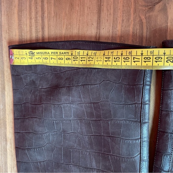 Tall boots right under the knee Santoni - Picture 10 of 13